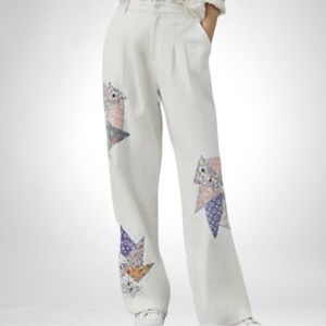 Anthro Pants Forever That Girl High Waist Quilt Size M
